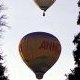 Vol de montgolfieres le soir à Annonay
